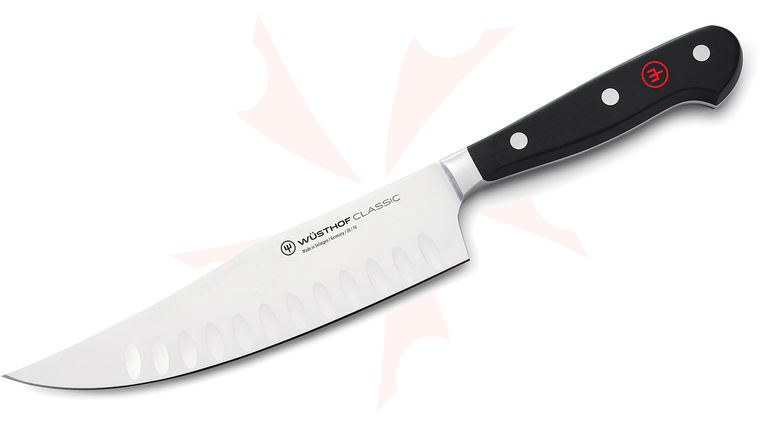 Wusthof Classic 7 inch Craftsman Ultimate Everyday Knife, Hollow Edge