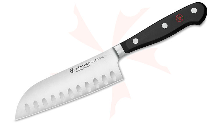 Wusthof Classic 5 inch Santoku Knife, Hollow Edge