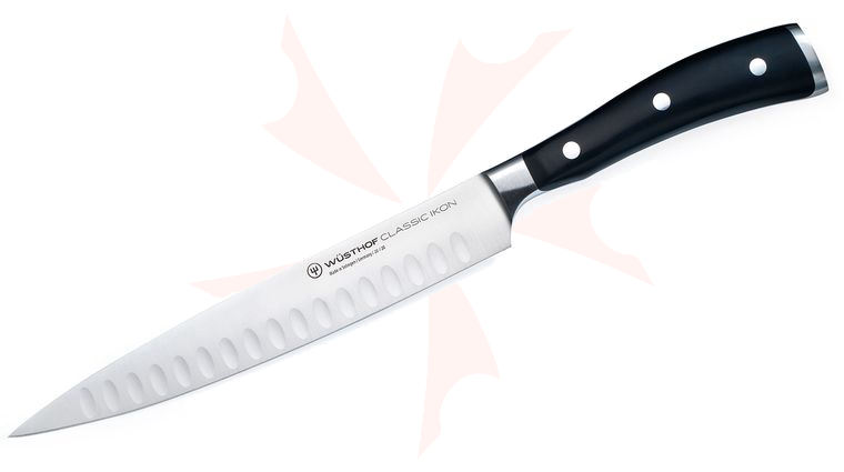 Wusthof Classic Ikon 8 inch Carving Knife, Hollow Edge