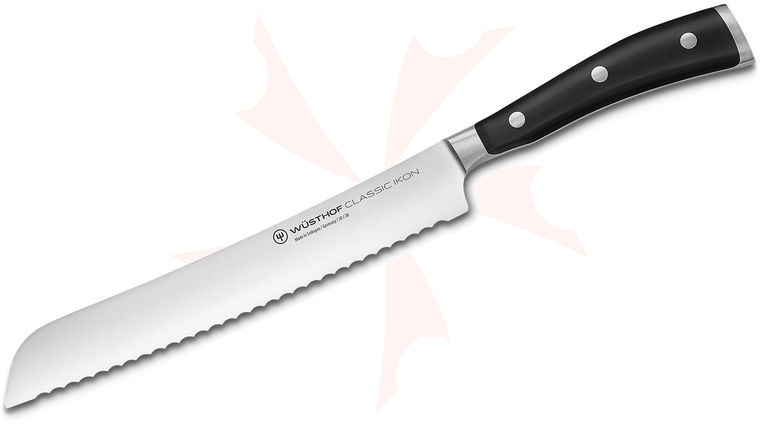 Wusthof Classic Ikon 8 inch Serrated Bread Knife