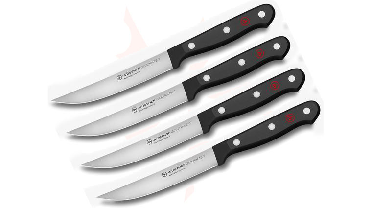 Wusthof Gourmet German Made 4 Piece Steak Knife Set