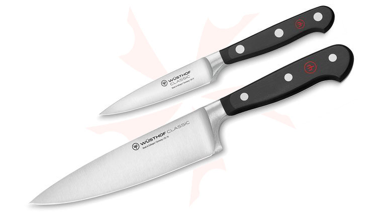 Wusthof Classic 2 Piece Prep Set, 6 inch Chef's Knife and 3.5 inch Paring Knife