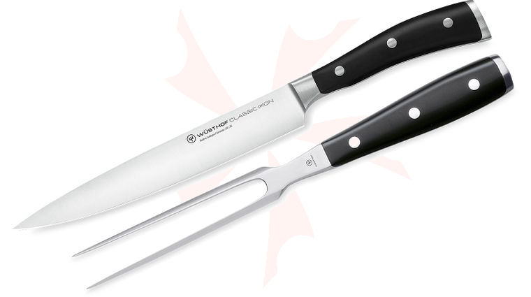 Wusthof Classic Ikon 2 Piece Carving Set
