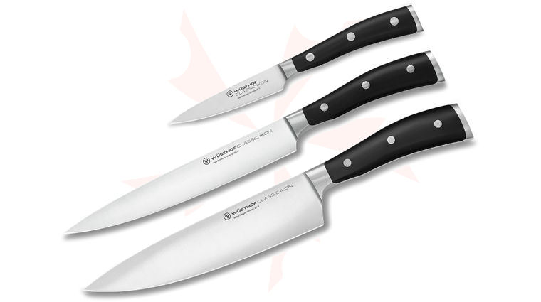 Wusthof Classic Ikon 3 Piece Chef's Set