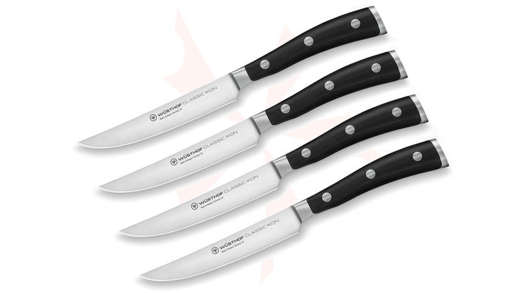 Wusthof Classic Ikon 4 Piece Steak Knife Set