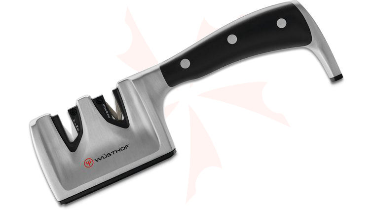 Wusthof Classic Ikon Hand-Held 2-Stage Knife Sharpener