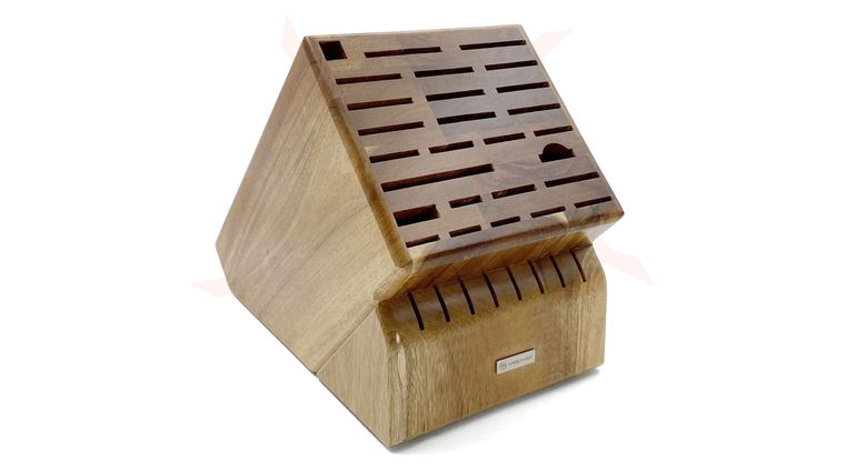 Wusthof 35-Slot Acacia Knife Block
