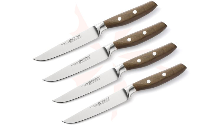Wusthof Epicure 4 Piece 4.5 inch Steak Knife Set