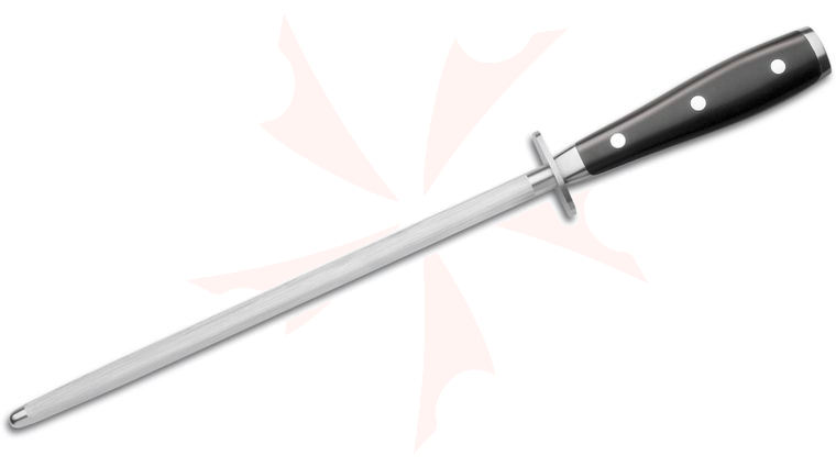 Wusthof Classic Ikon 10 inch Sharpening Steel with Double Bolsters