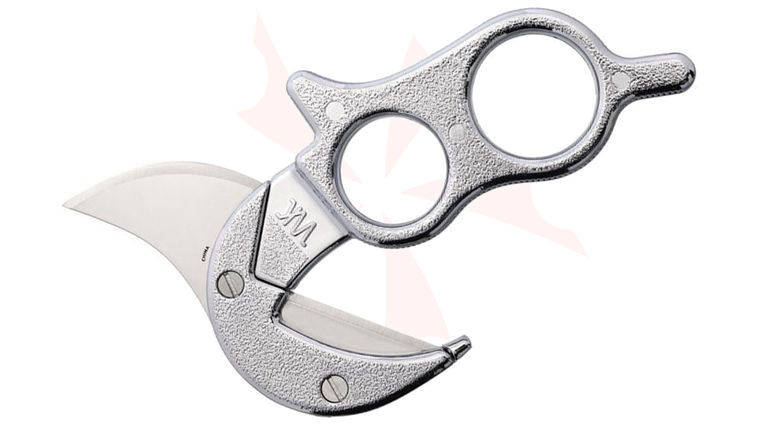 Wyoming Knife The Original Field Dressing Fixed Blade Knife, Metal Handle, Leather Sheath