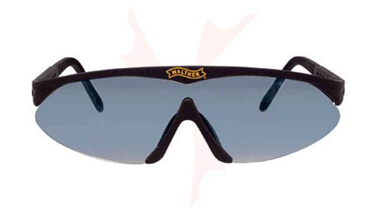 Walther P99 Shooting Glasses Smoke Lense w/ Black Frame