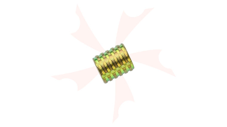We Knife Company A-02A Green Round Titanium Bead