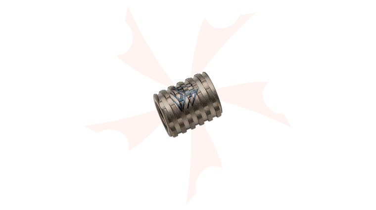 We Knife Company A-02D Plain Round Titanium Bead