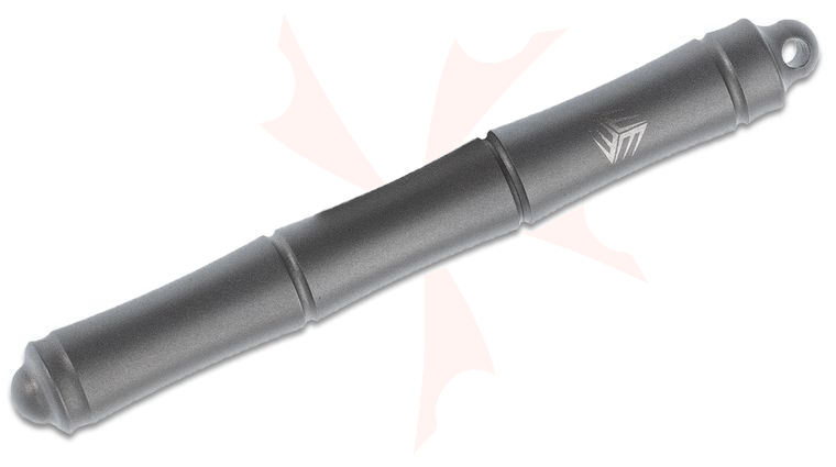We Knife Company TP-04B Syrinx Screw Cap Pen, Gray Titanium
