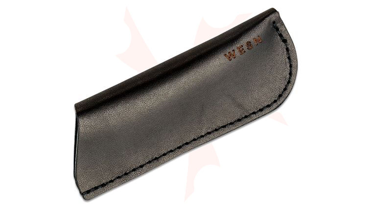 Wesn Goods Black Leather Sheath for Samla Folders