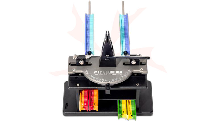 Wicked Edge WE411 Generation 4 Pro Sharpener, With Micro-Adjusts and Cabinet