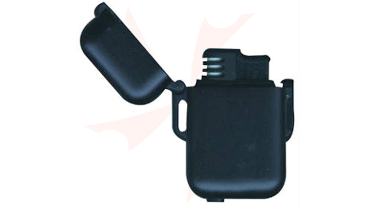 Windmill Black Satin Finish Windproof Water Resistant Lighter