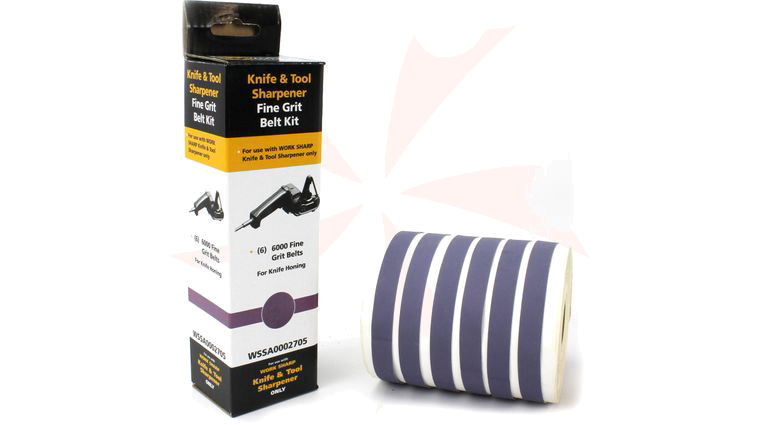 Work Sharp WSSA0002705 WSKTS 6000 Fine Grit Belt Kit, 6 Pack