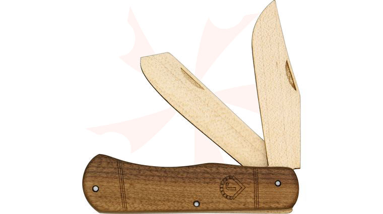 Jameson Woodworks JJ's Trapper Wooden Pocket Knife Kit Gift Box/Tin