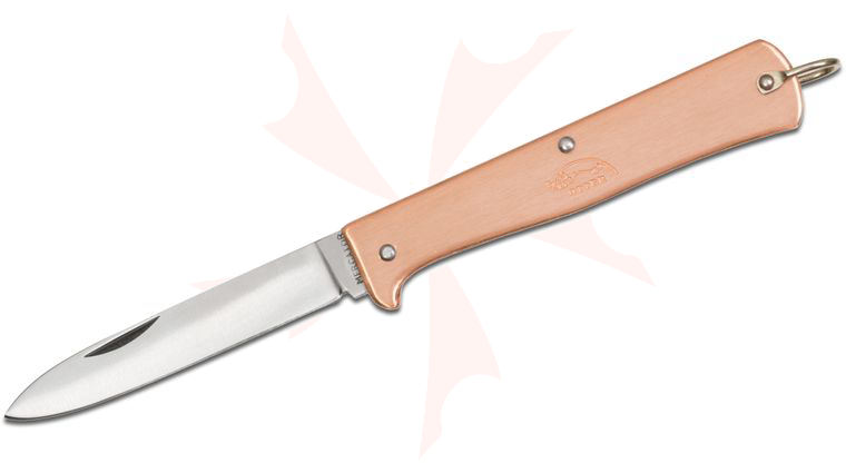 Otter Mercator Solingen K55 Copper Non-Locking Folding Knife German, Stainless Steel