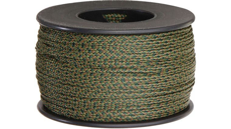 Atwood Rope Nano Cord, Woodland Camo, 300 Feet