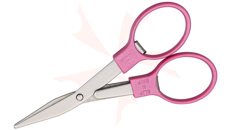 Slip-N-Snip The Original Folding Scissors, Pink