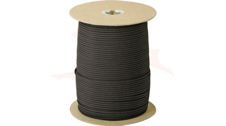 Marble's 550 Paracord, Black, 1000 Foot Roll
