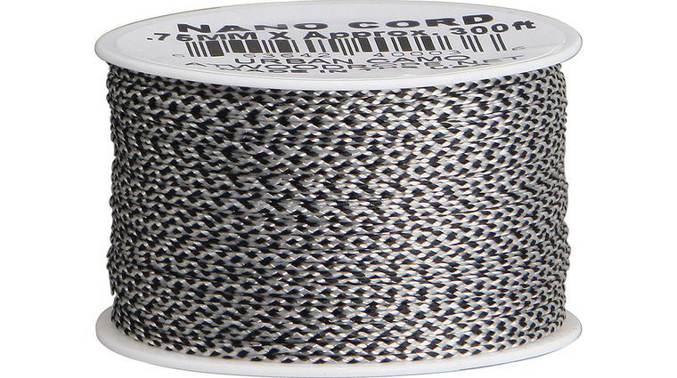 Atwood Rope Nano Cord, Urban Camo, 300 Feet