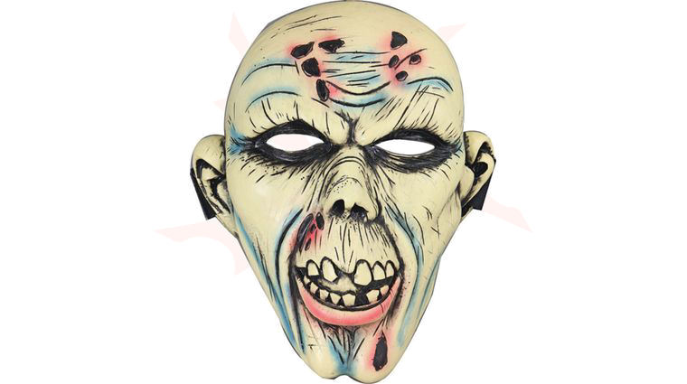 Z-Hunter Zombie Face Halloween Mask - KnifeCenter - ZB071