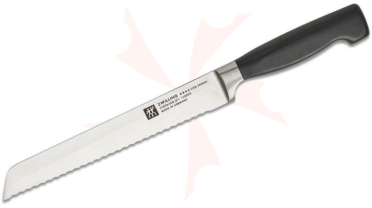 Zwilling J.A. Henckels TWIN Four Star 8 inch Scalloped Bread Knife