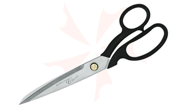 Zwilling J.A. Henckels 9 inch Superfection Classic Bent Shears, Black Polypropylene Handles