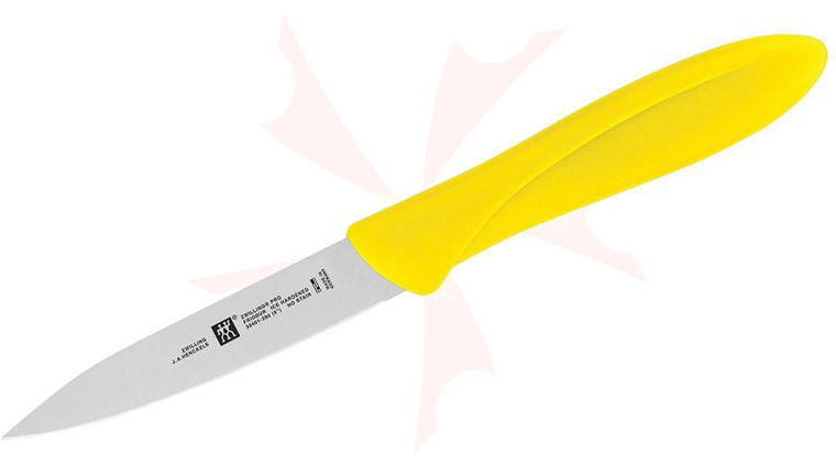 Zwilling J.A. Henckels TWIN Master 4 inch Paring Knife, Yellow Zytel Handle