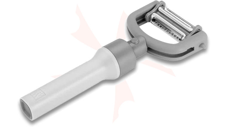 Zwilling J.A. Henckels Z-Cut 5-in-1 Peeler, Gray - KnifeCenter