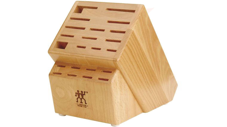 Zwilling J.A. Henckels Storage Hardwood Deluxe Knife Block, 22 Slots