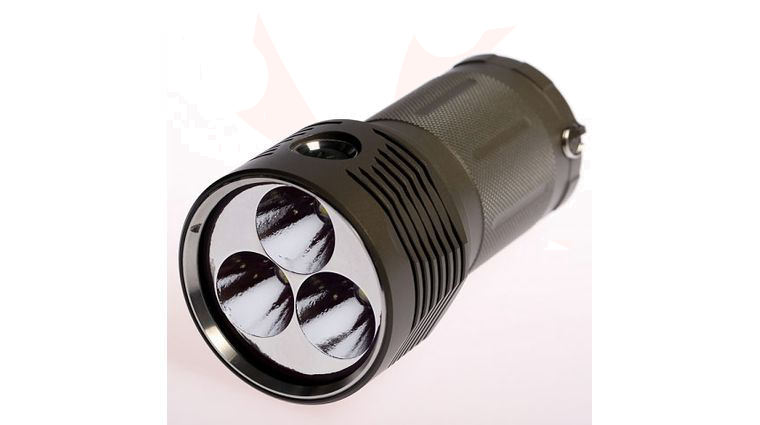 ZebraLight S6330 Triple 18650 Flashlight, XP-L Cool White LED