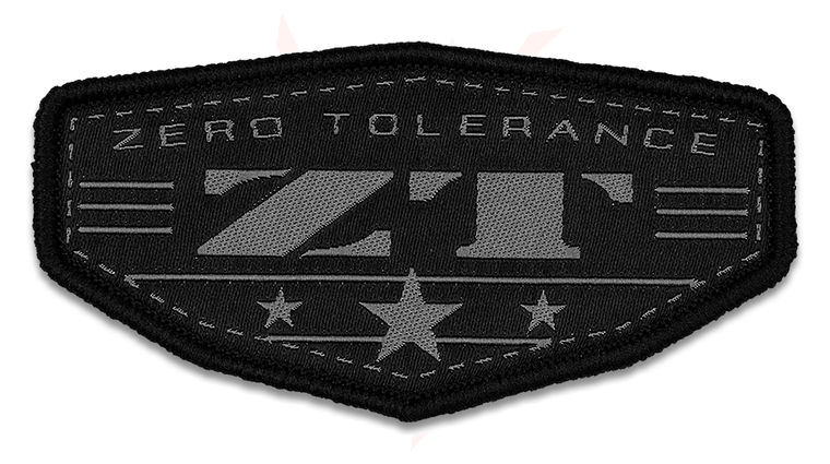 Zero Tolerance ZT Badge Woven Morale Patch