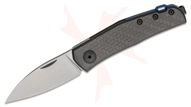 Zero Tolerance 0235 Jens Anso Slipjoint Folding Knife 2.6 inch CPM-20CV Spear Point Blade, Carbon Fiber Handles