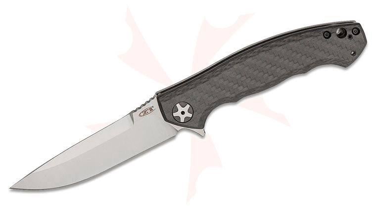 Zero Tolerance 0452CF Dmitry Sinkevich Flipper 4.1 inch S35VN Satin Blade, Carbon Fiber and Titanium Handles
