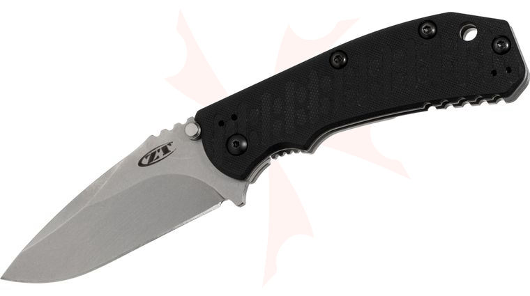 Zero Tolerance Model 0550 Hinderer New Lockup Folding 3.5 inch S35VN Stonewash Plain Blade, G10 Handles