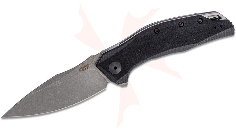 Zero Tolerance 0357 Assisted Flipper Knife 3.25 inch S45VN Working Finish Drop Point Blade, Black G10 Handles
