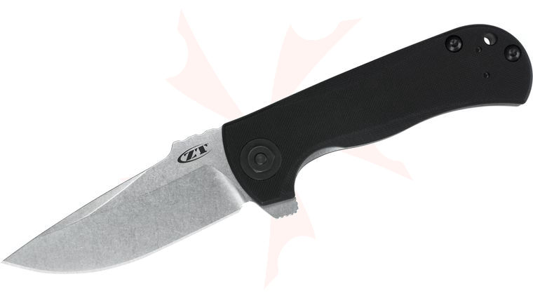 Zero Tolerance Les George 0909 Flipper 3.8 inch S35VN Stonewashed Blade, Textured G10 Handles