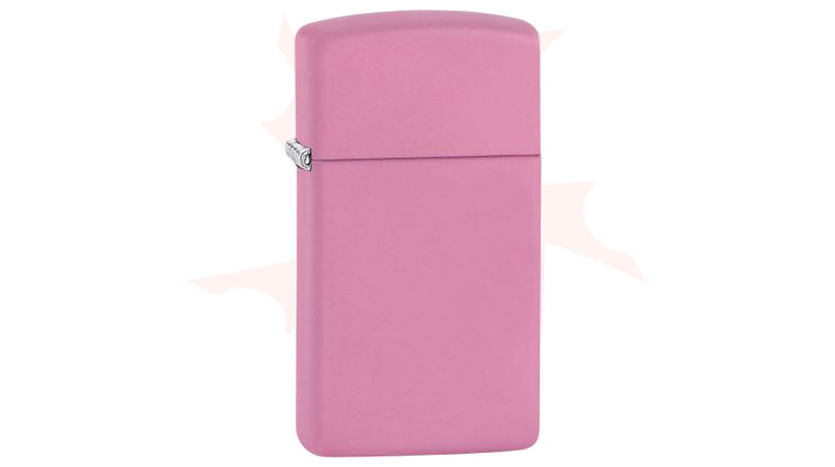Zippo Lighter Pink Matte, Slim - KnifeCenter - 1638