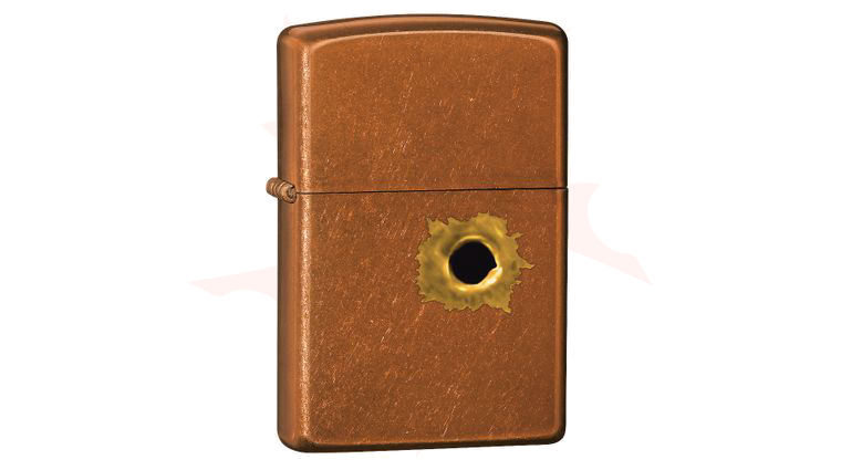 Zippo Bullet Hole, Toffee Classic - KnifeCenter - 24717
