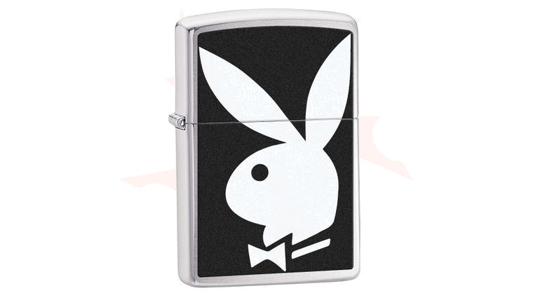 Zippo Playboy, Brushed Chrome Classic - KnifeCenter - 28269