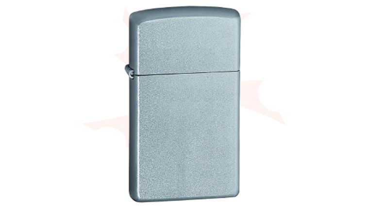 Zippo Lighter Satin Chrome