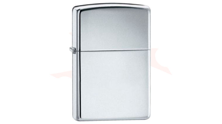 Zippo® High Polish Silver Plate - KnifeCenter - ZIP114