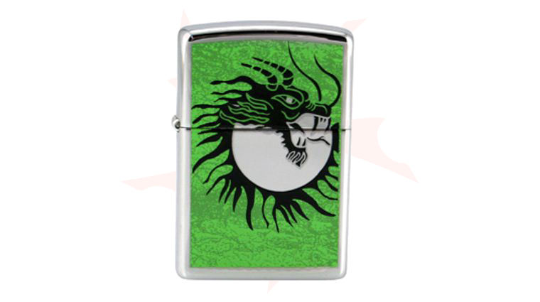 Zippo&reg; High Polish Chrome, Moon Slayer