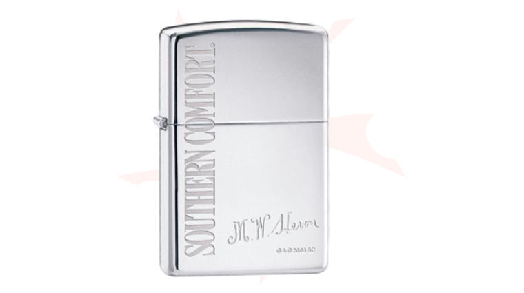 Zippo® High Polish Chrome, Southern Comfort - KnifeCenter