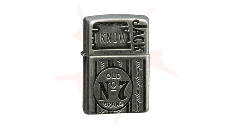 Zippo® Black Ice Street Armor, Jack Daniel's I Know Jack