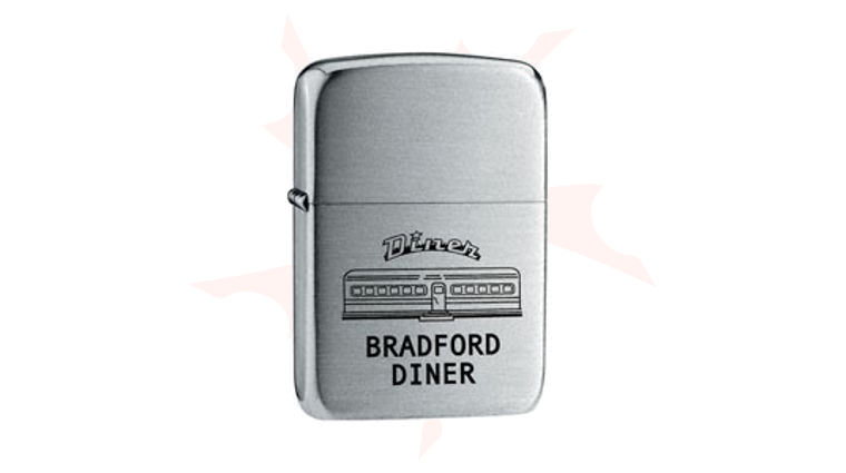 Zippo® Brushed Chrome, 1941 Replica Diner - KnifeCenter - ZIP24190